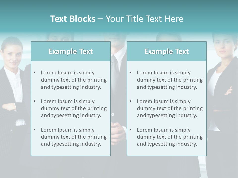 Ceo White Man PowerPoint Template