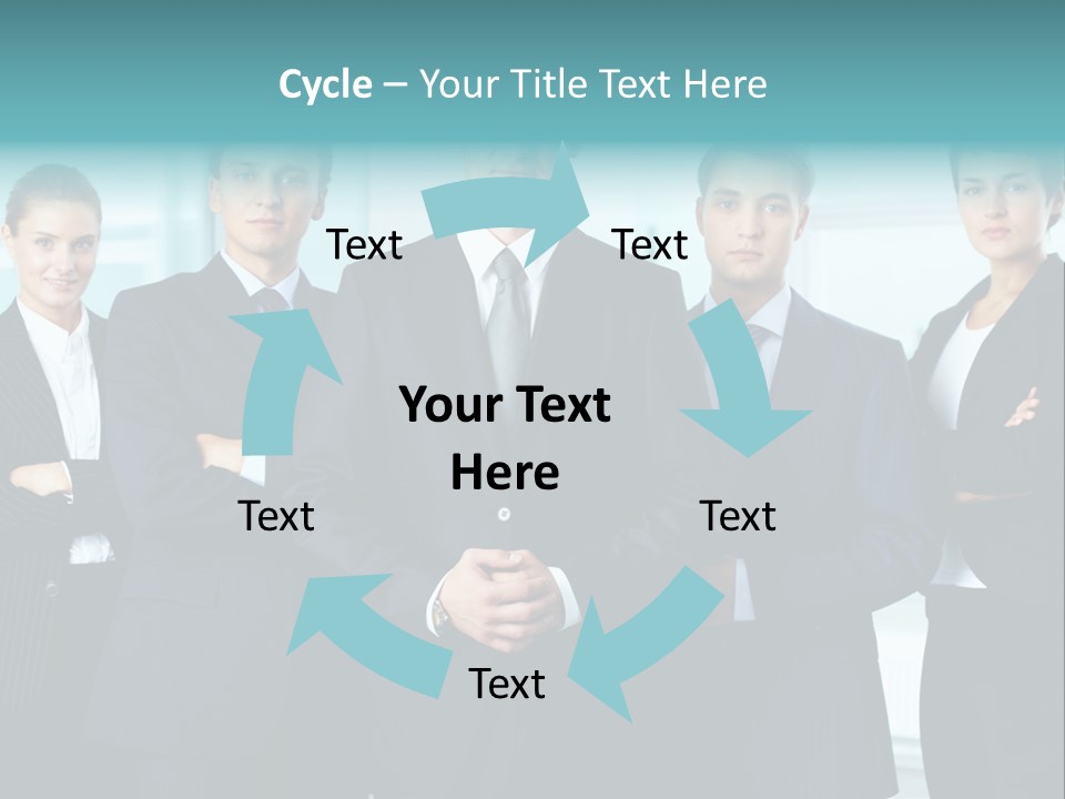 Ceo White Man PowerPoint Template