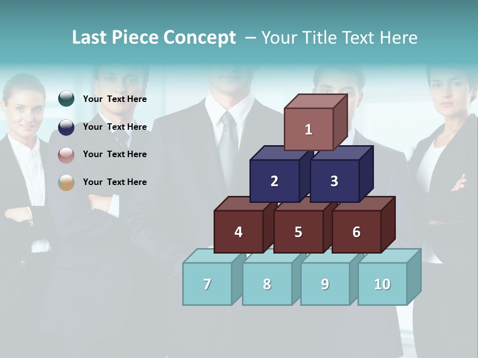 Ceo White Man PowerPoint Template