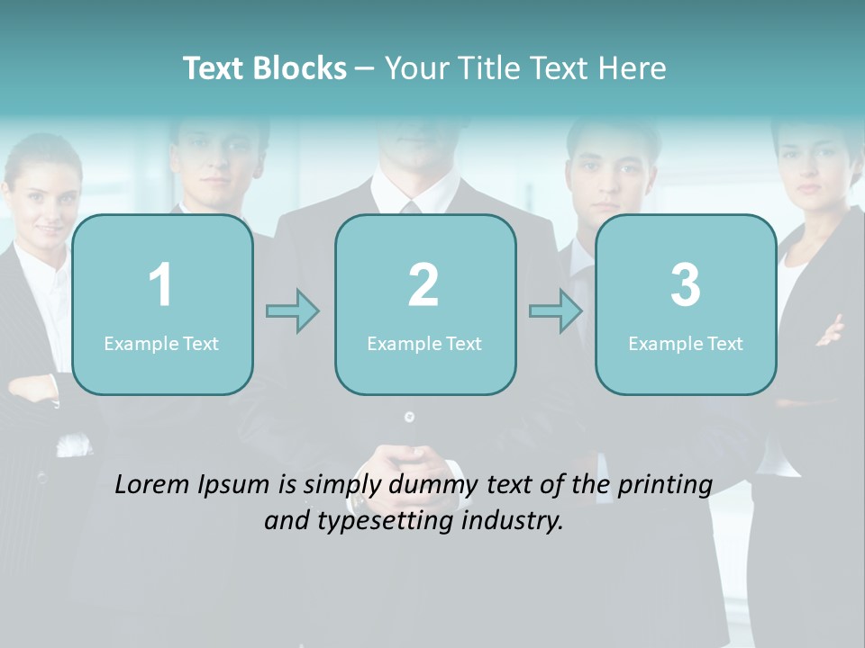Ceo White Man PowerPoint Template
