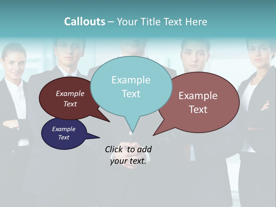 Ceo White Man PowerPoint Template
