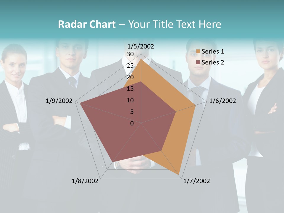 Ceo White Man PowerPoint Template