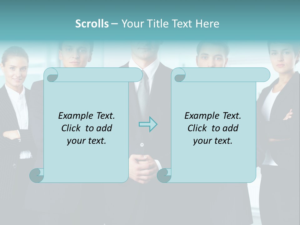 Ceo White Man PowerPoint Template