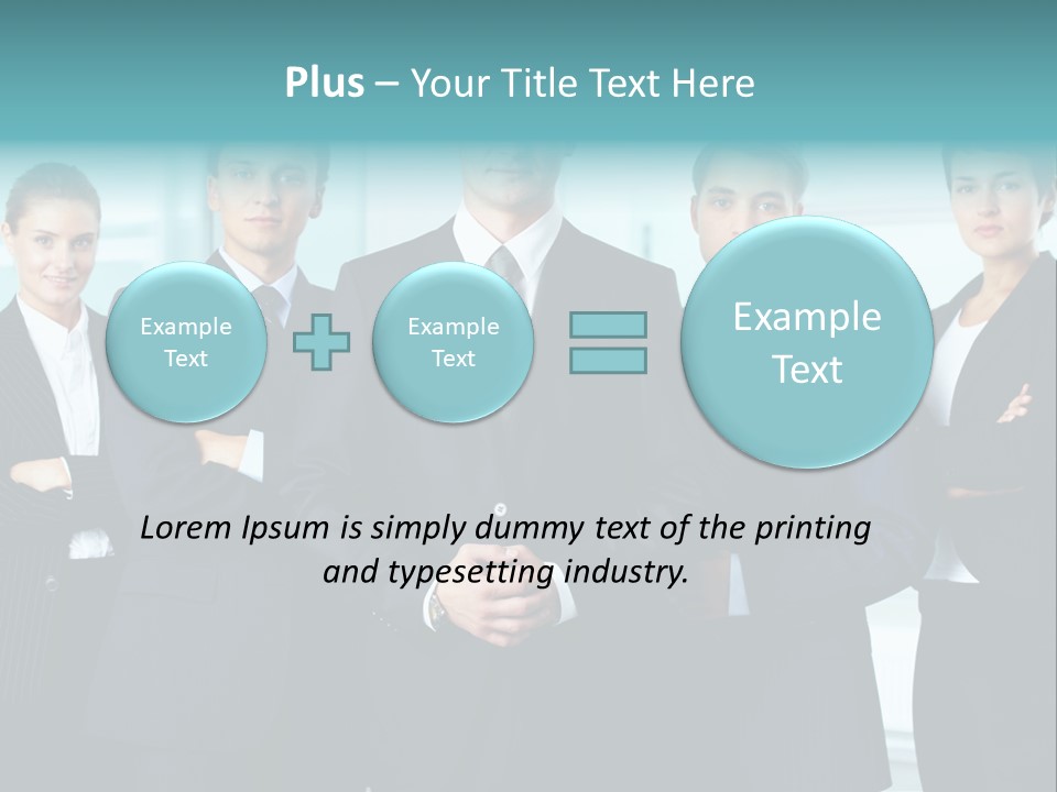 Ceo White Man PowerPoint Template
