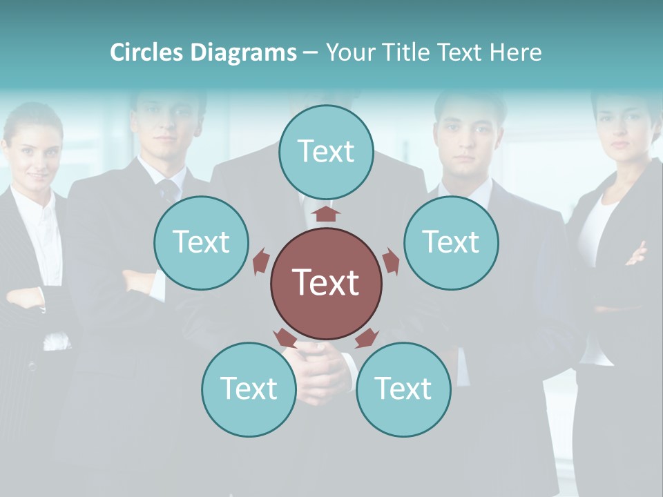 Ceo White Man PowerPoint Template