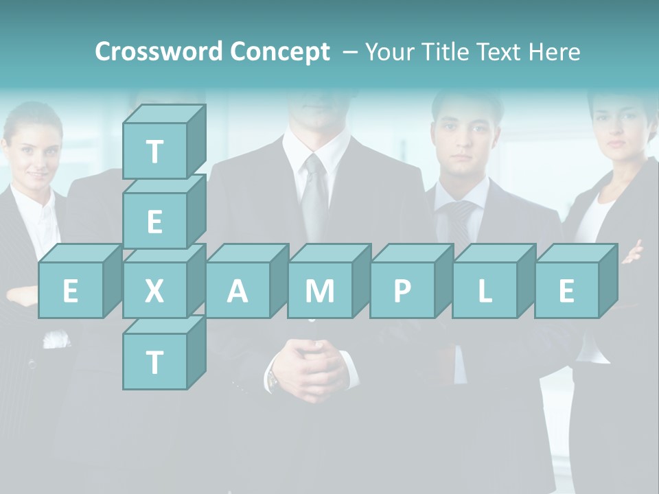 Ceo White Man PowerPoint Template