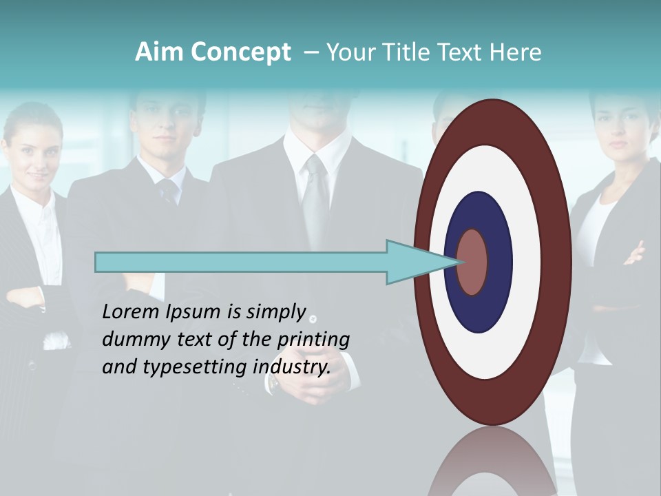 Ceo White Man PowerPoint Template