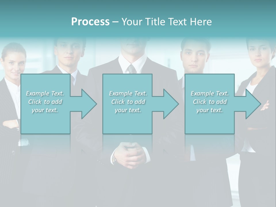 Ceo White Man PowerPoint Template