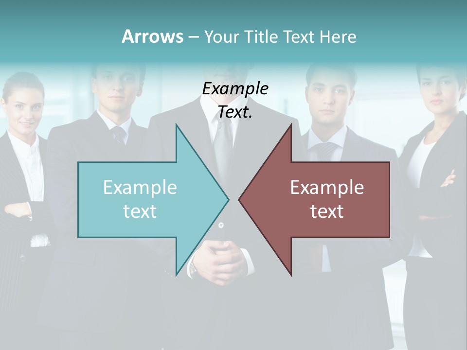 Ceo White Man PowerPoint Template