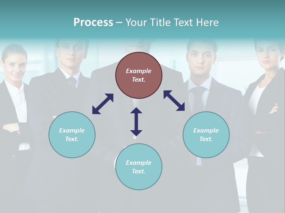 Ceo White Man PowerPoint Template