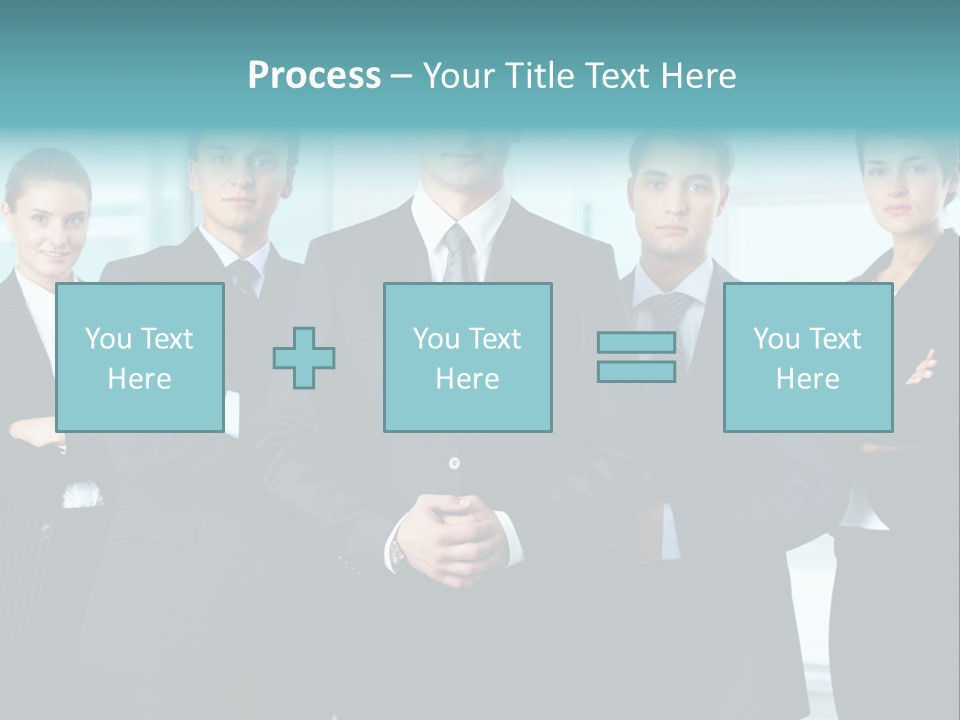 Ceo White Man PowerPoint Template