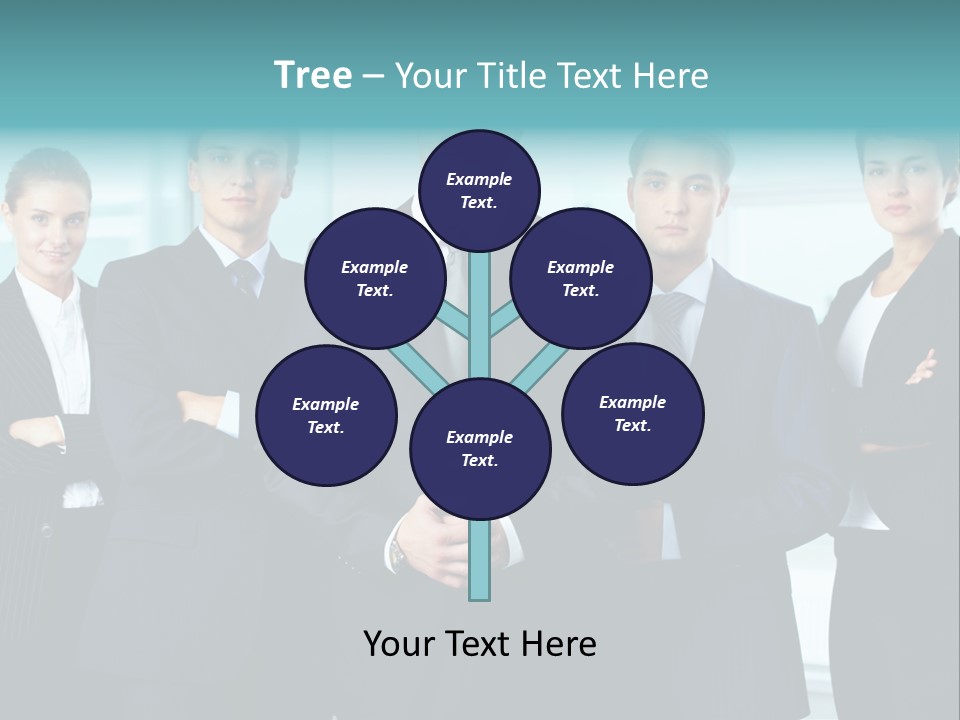 Ceo White Man PowerPoint Template