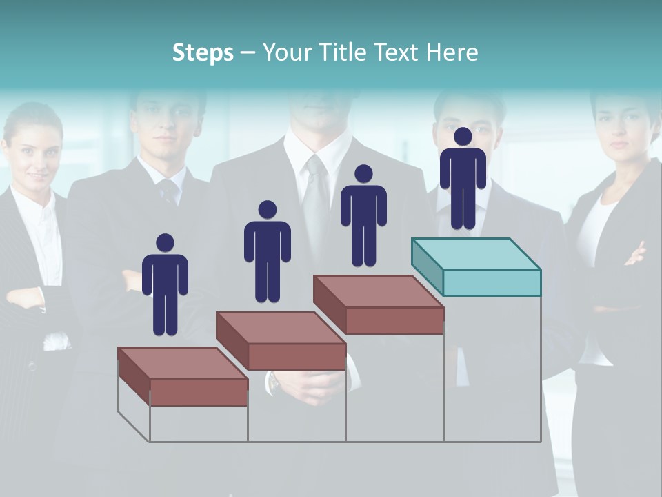 Ceo White Man PowerPoint Template
