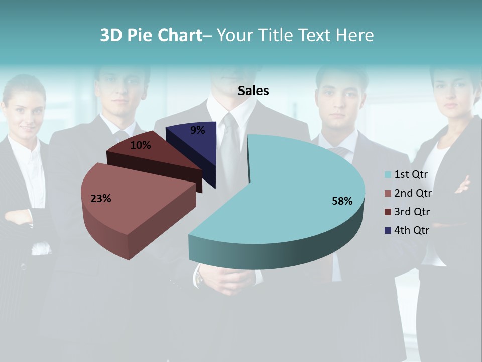 Ceo White Man PowerPoint Template