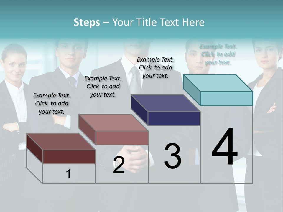 Ceo White Man PowerPoint Template