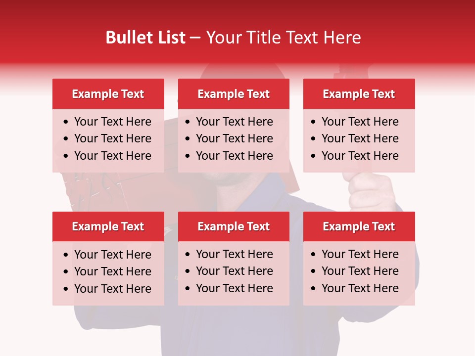 Dedicated Electrician Available PowerPoint Template