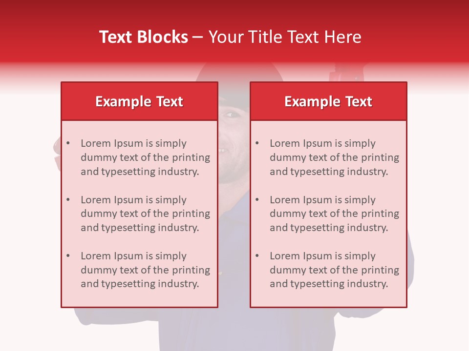 Dedicated Electrician Available PowerPoint Template
