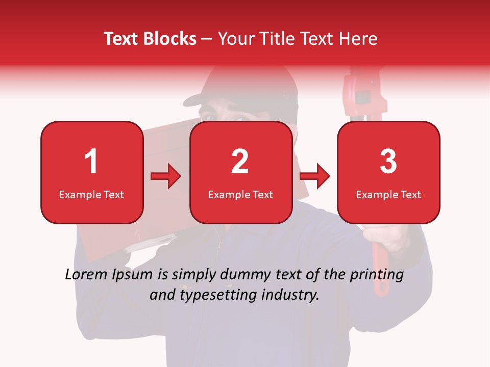 Dedicated Electrician Available PowerPoint Template