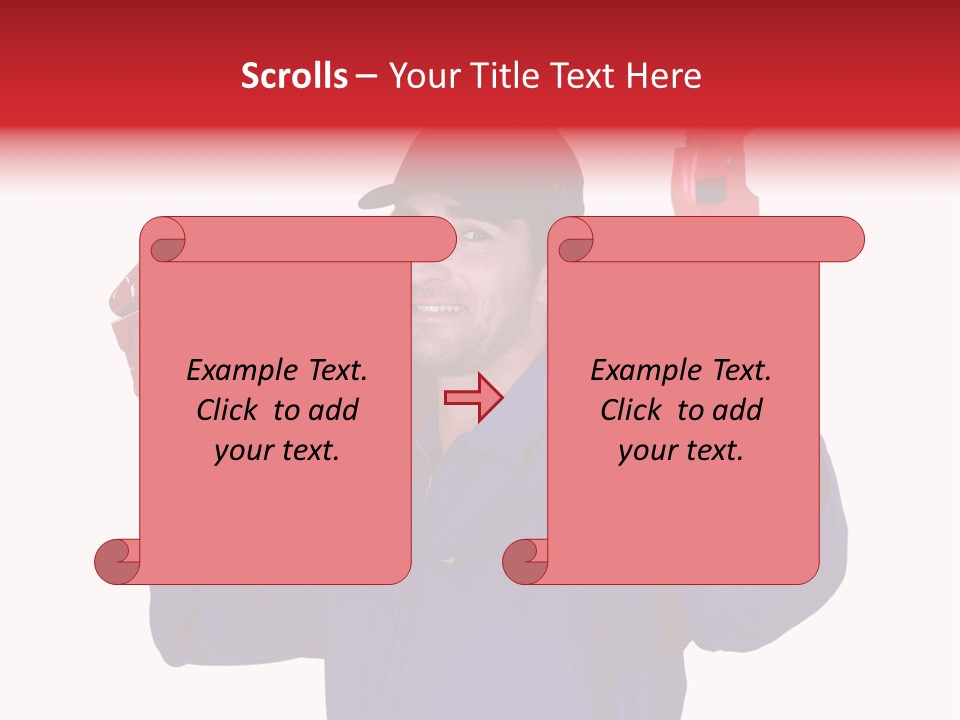 Dedicated Electrician Available PowerPoint Template