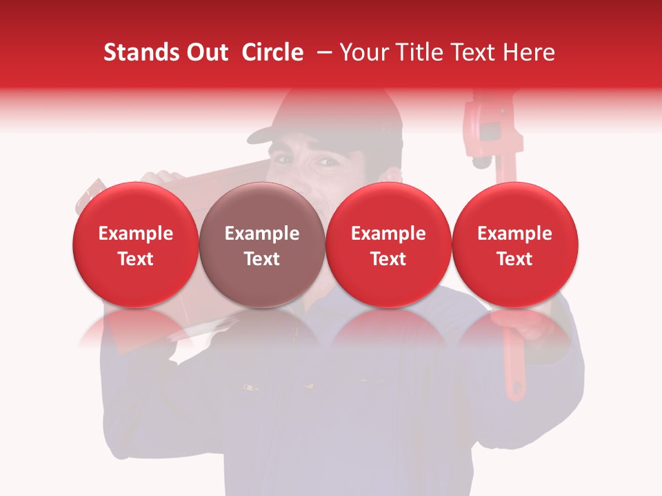 Dedicated Electrician Available PowerPoint Template