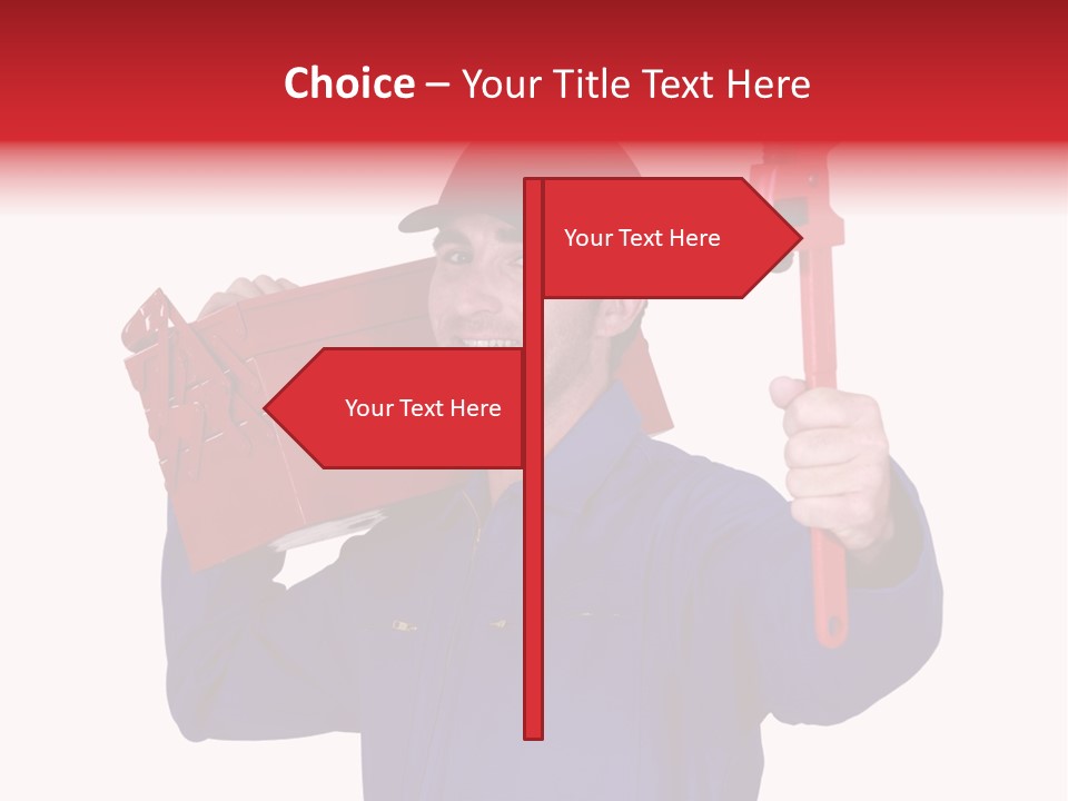 Dedicated Electrician Available PowerPoint Template