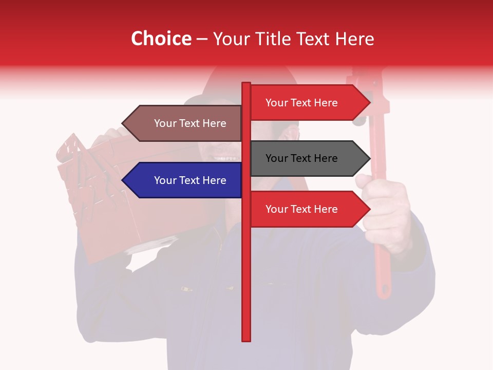 Dedicated Electrician Available PowerPoint Template