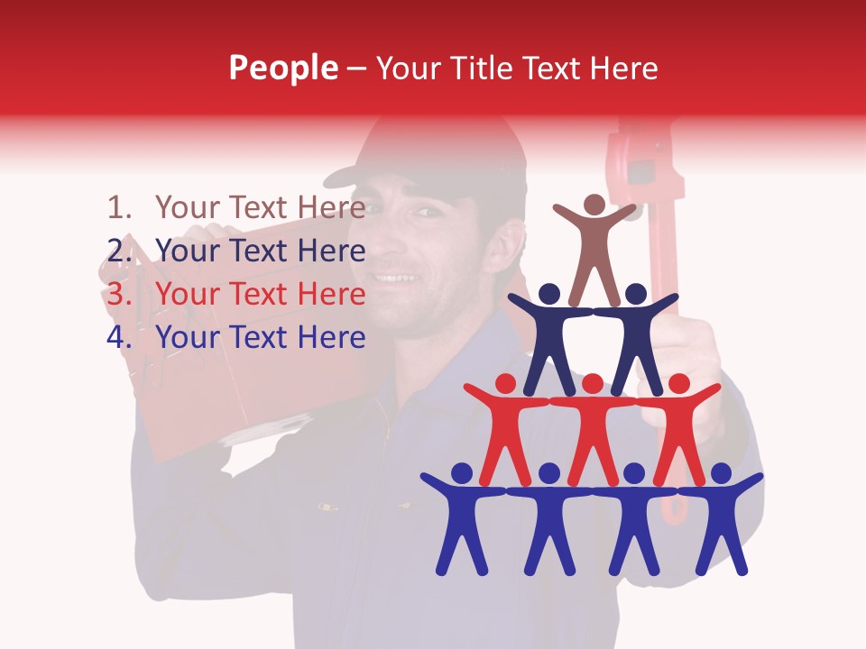 Dedicated Electrician Available PowerPoint Template