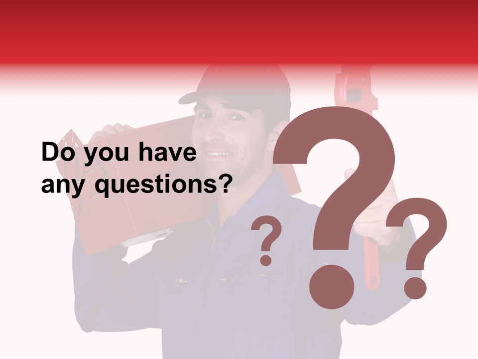 Dedicated Electrician Available PowerPoint Template