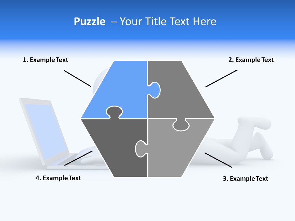 Human Online Life PowerPoint Template