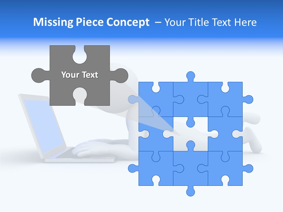 Human Online Life PowerPoint Template