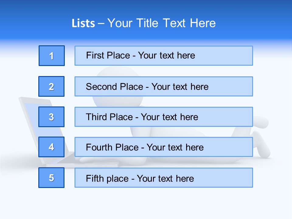 Human Online Life PowerPoint Template