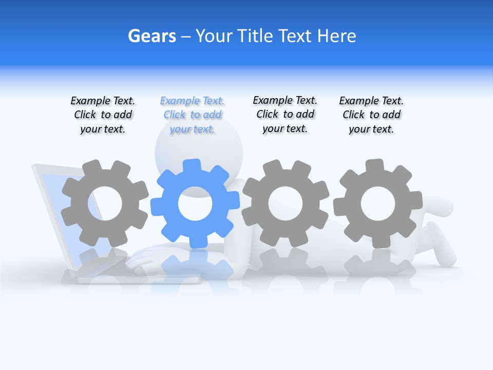 Human Online Life PowerPoint Template