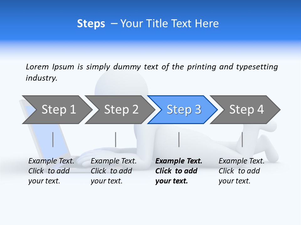 Human Online Life PowerPoint Template
