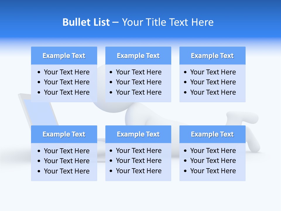 Human Online Life PowerPoint Template