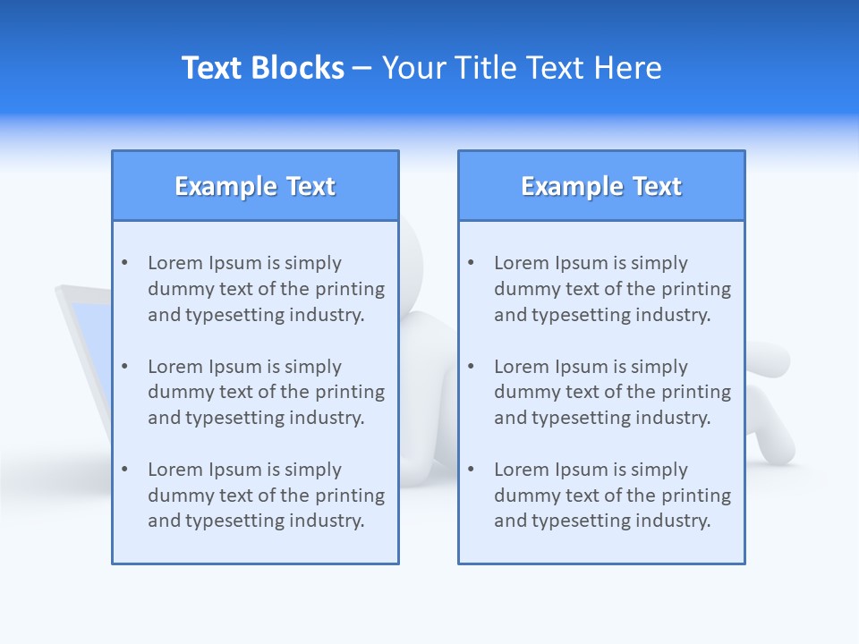Human Online Life PowerPoint Template