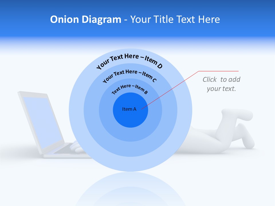 Human Online Life PowerPoint Template