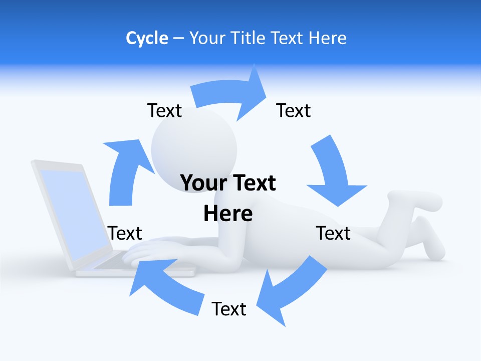 Human Online Life PowerPoint Template