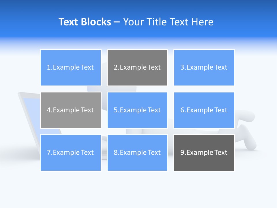 Human Online Life PowerPoint Template