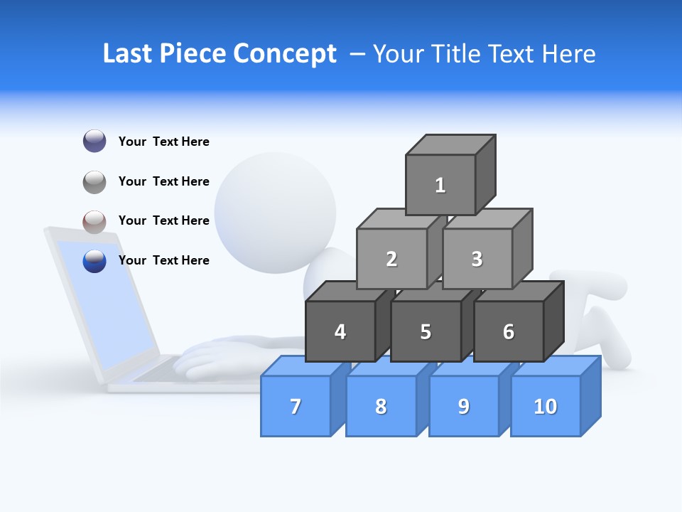 Human Online Life PowerPoint Template