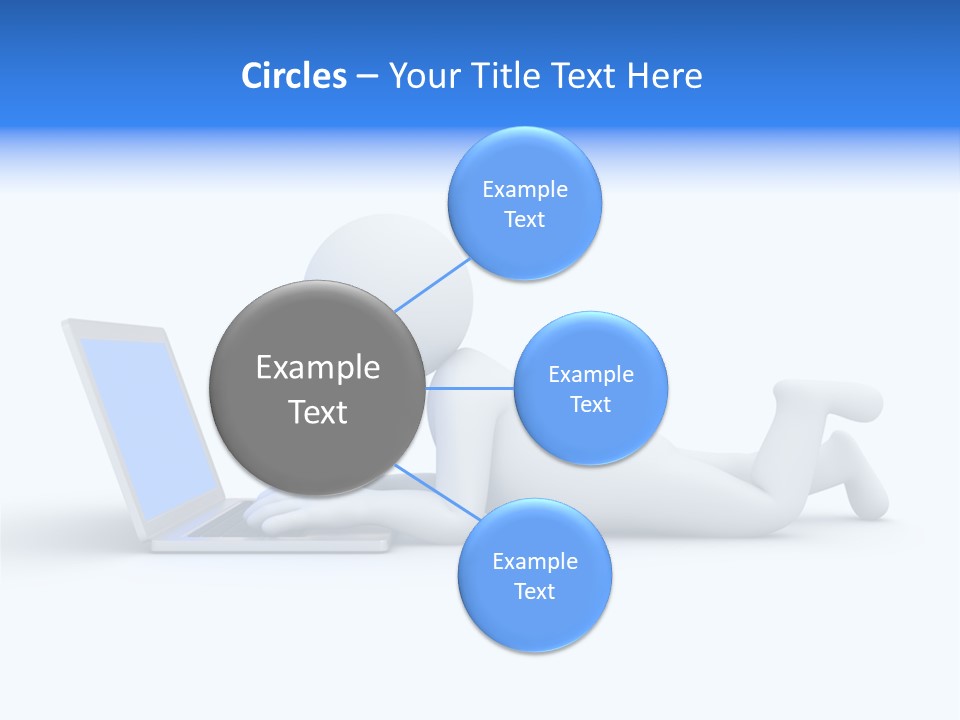 Human Online Life PowerPoint Template