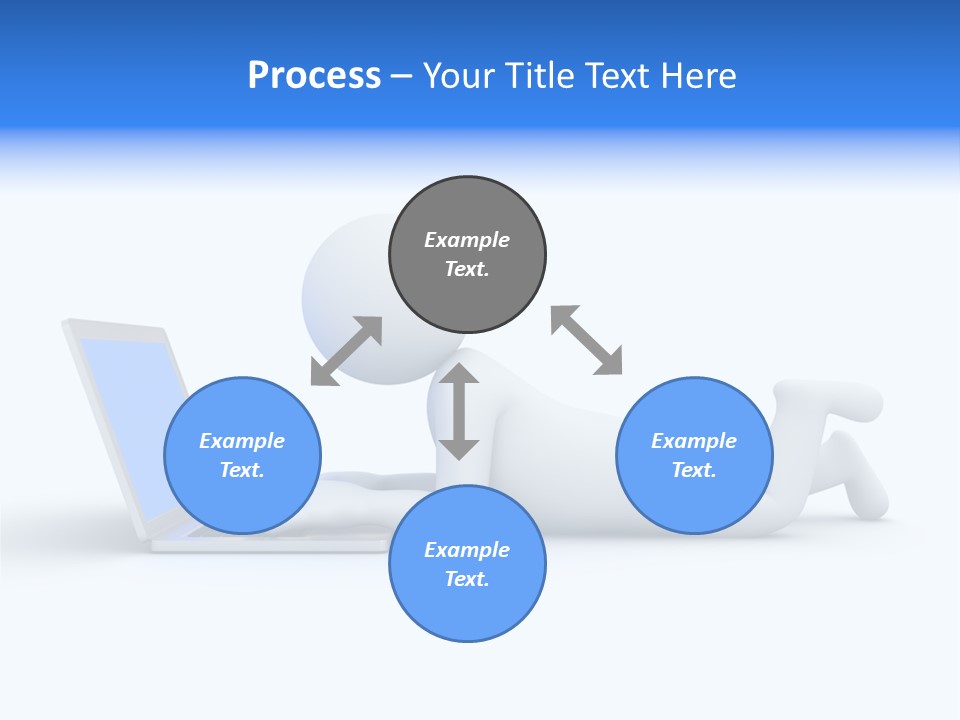 Human Online Life PowerPoint Template