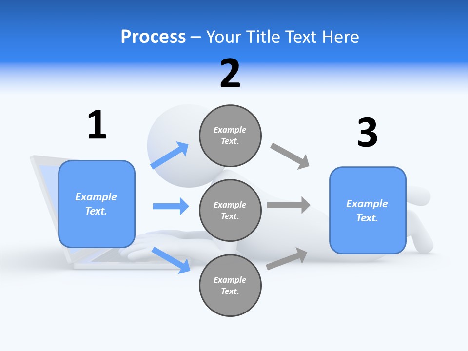 Human Online Life PowerPoint Template