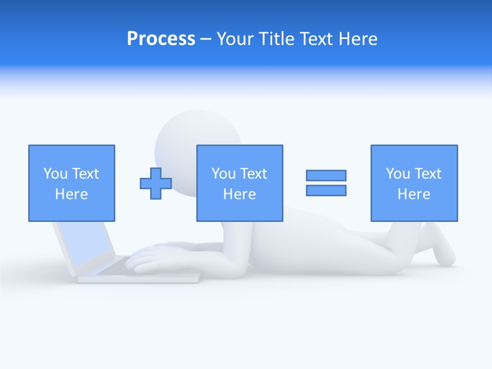 Human Online Life PowerPoint Template