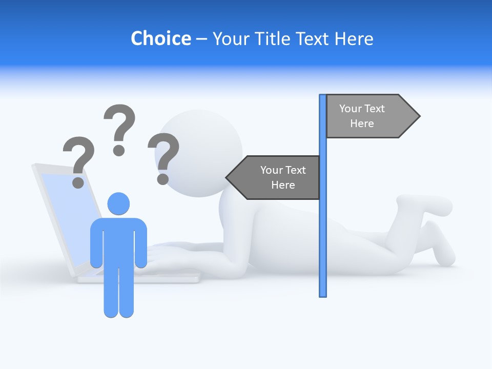 Human Online Life PowerPoint Template
