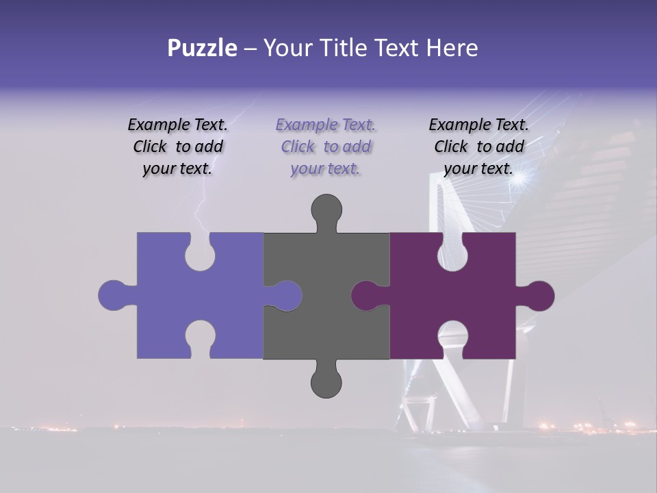 Bolt Night Outside PowerPoint Template