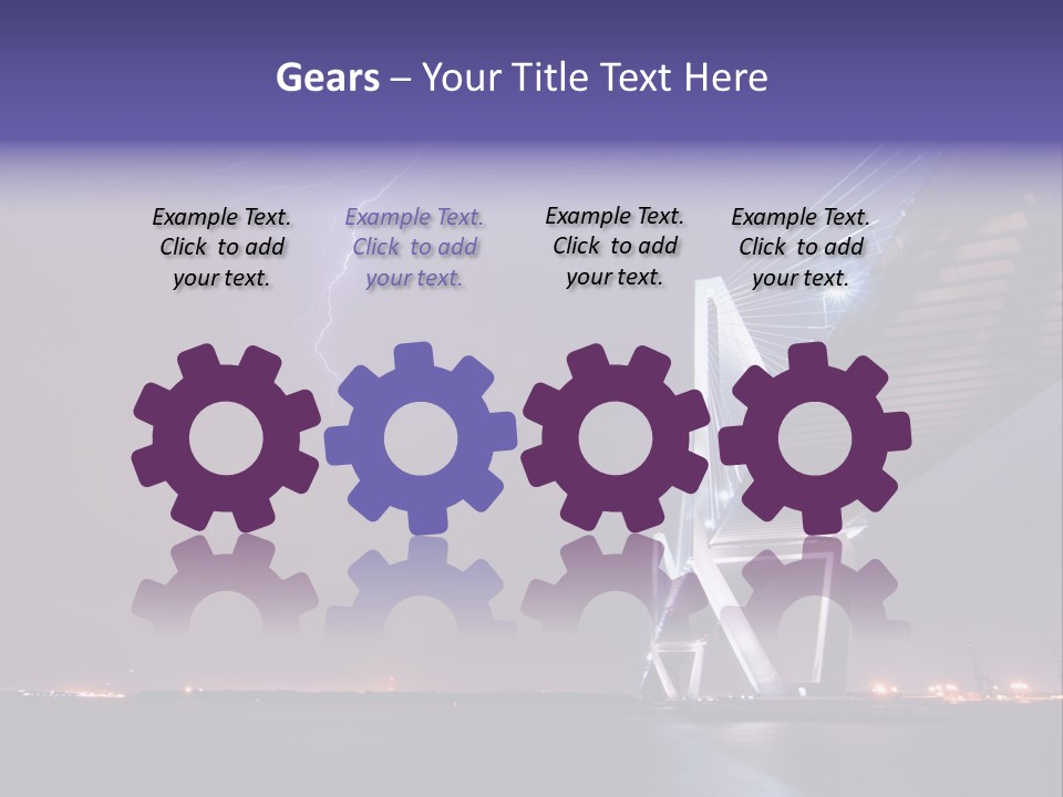 Bolt Night Outside PowerPoint Template