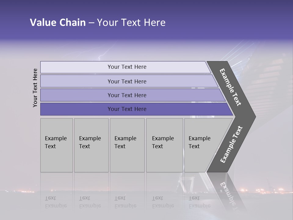 Bolt Night Outside PowerPoint Template