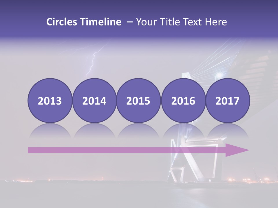 Bolt Night Outside PowerPoint Template