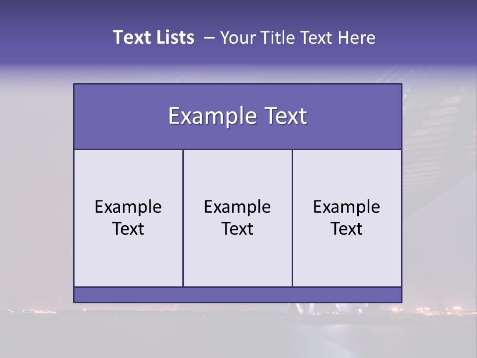 Bolt Night Outside PowerPoint Template