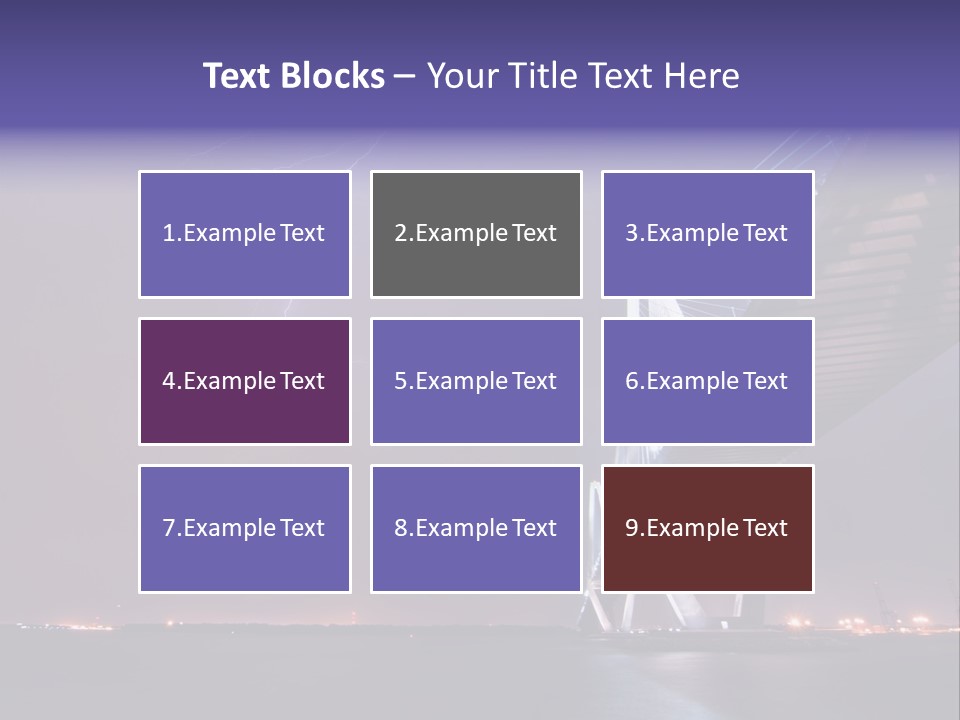 Bolt Night Outside PowerPoint Template